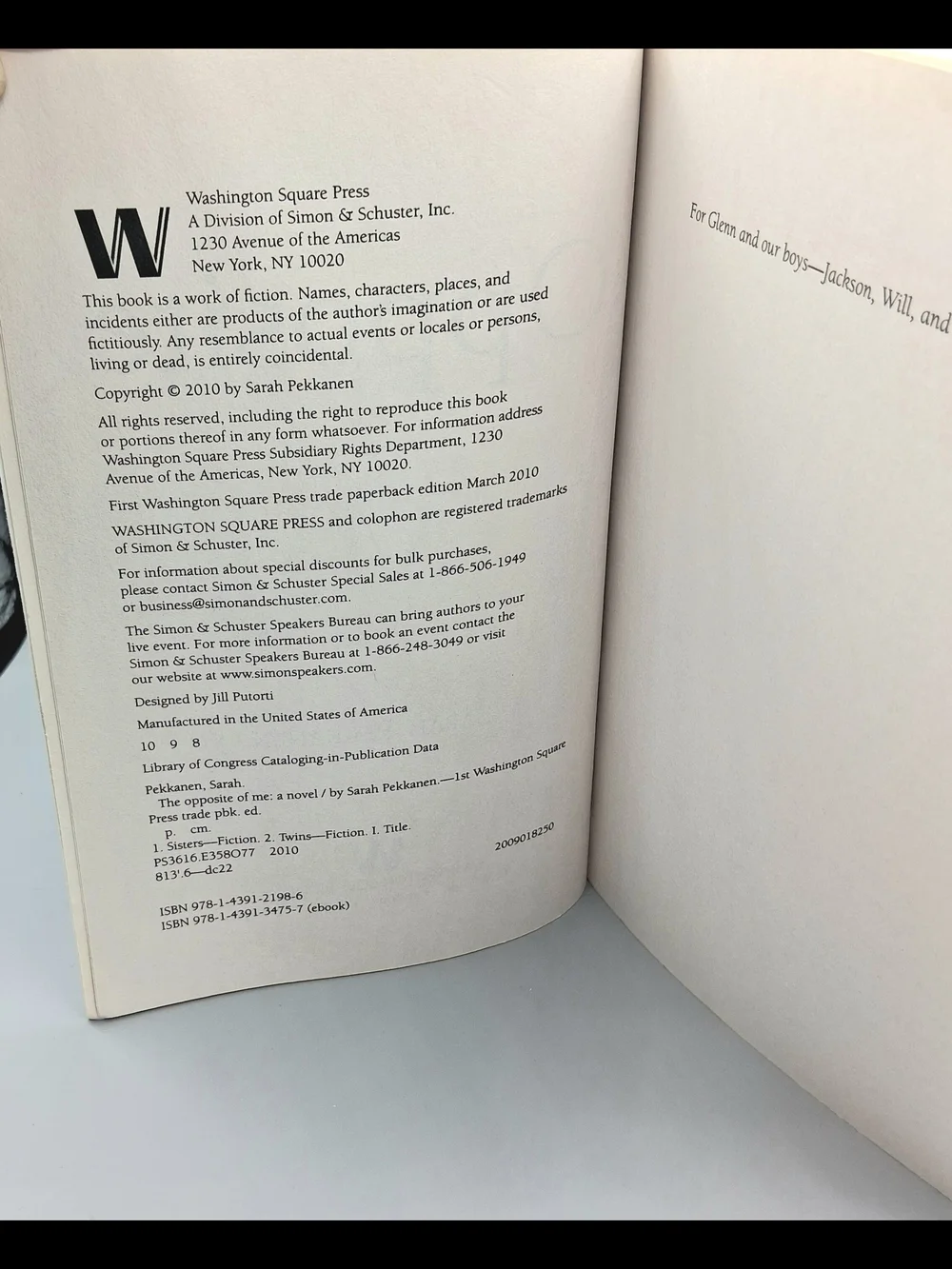 Washington square press readable copy